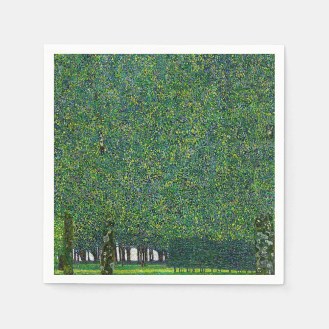 Gustav Klimt - The Park Napkin (Front)