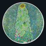 Gustav Klimt - The Sunflower Ceramic Knob<br><div class="desc">The Sunflower - Gustav Klimt,  Oil on Canvas,  1907</div>