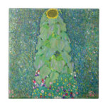 Gustav Klimt - The Sunflower Ceramic Tile<br><div class="desc">The Sunflower - Gustav Klimt,  Oil on Canvas,  1907</div>