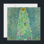 Gustav Klimt - The Sunflower Invitation<br><div class="desc">The Sunflower - Gustav Klimt,  Oil on Canvas,  1907</div>