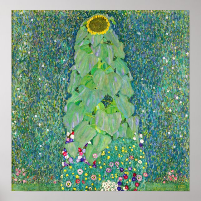 Gustav Klimt - The Sunflower Poster (Front)