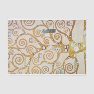 Gustav Klimt The Tree Of Life Art Nouveau Tissue Paper