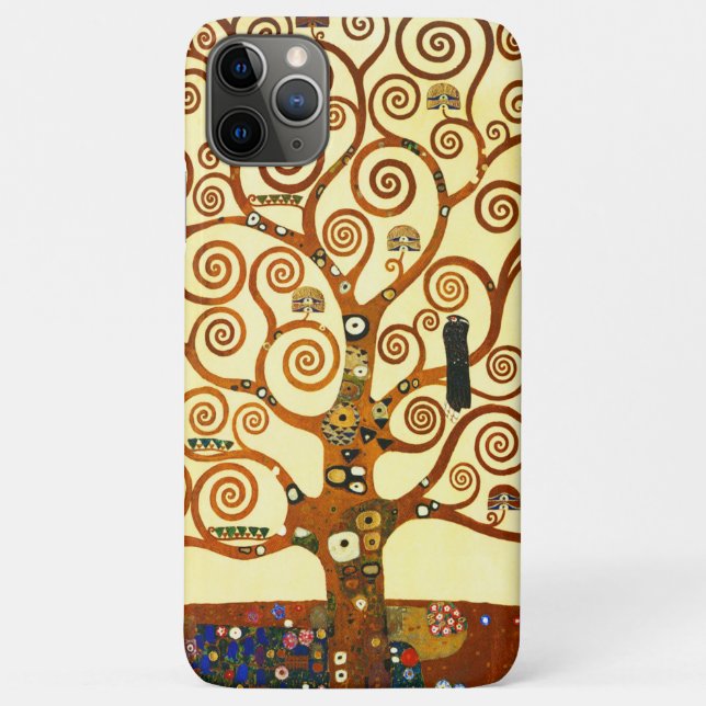 Gustav Klimt The Tree of Life Fine Art Case-Mate iPhone Case (Back)