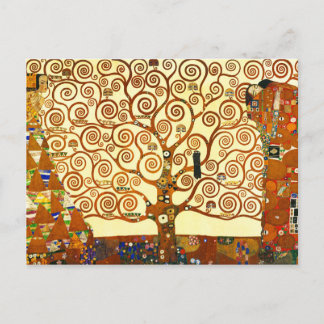 Gustav Klimt The Tree of Life Fine Art Postcard