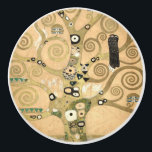 Gustav Klimt - The Tree of Life, Stoclet Frieze Ceramic Knob<br><div class="desc">The Tree of Life,  Stoclet Frieze,  central part of left panel - Gustav Klimt,  Cardboard,  1909</div>
