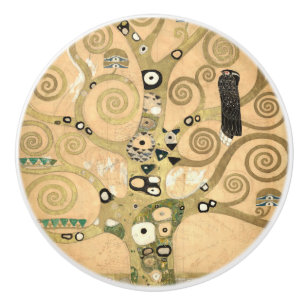 Gustav Klimt - The Tree of Life, Stoclet Frieze Ceramic Knob