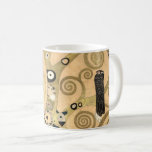 Gustav Klimt - The Tree of Life, Stoclet Frieze Coffee Mug<br><div class="desc">The Tree of Life,  Stoclet Frieze,  central part of left panel - Gustav Klimt,  Cardboard,  1909</div>