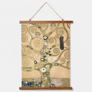 Gustav Klimt - The Tree of Life, Stoclet Frieze Hanging Tapestry