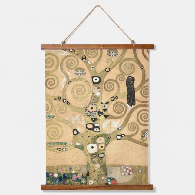 Gustav Klimt - The Tree of Life, Stoclet Frieze Hanging Tapestry (Front)