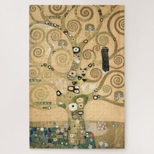 Gustav Klimt - The Tree of Life, Stoclet Frieze Jigsaw Puzzle