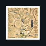 Gustav Klimt - The Tree of Life, Stoclet Frieze Napkin<br><div class="desc">The Tree of Life,  Stoclet Frieze,  central part of left panel - Gustav Klimt,  Cardboard,  1909</div>
