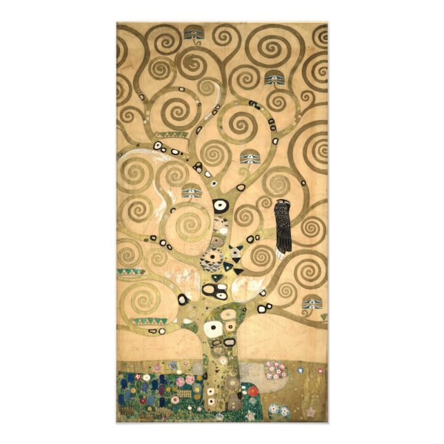 Gustav Klimt - The Tree of Life, Stoclet Frieze Photo Print (Front)