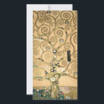 Gustav Klimt - The Tree of Life, Stoclet Frieze Thank You Card<br><div class="desc">The Tree of Life,  Stoclet Frieze,  central part of left panel - Gustav Klimt,  Cardboard,  1909</div>