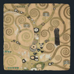 Gustav Klimt - The Tree of Life, Stoclet Frieze Trivet<br><div class="desc">The Tree of Life,  Stoclet Frieze,  central part of left panel - Gustav Klimt,  Cardboard,  1909</div>