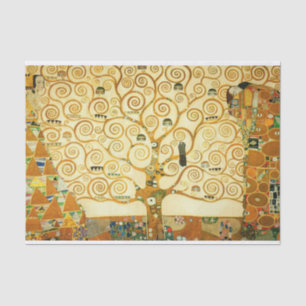Gustav Klimt The Tree Of Life Vintage Art Nouveau Tissue Paper