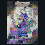Gustav Klimt - The Virgin Clipboard<br><div class="desc">The Virgin / The Maiden - Gustav Klimt,  Oil on Canvas,  1913</div>