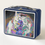 Gustav Klimt - The Virgin Metal Lunch Box<br><div class="desc">The Virgin / The Maiden - Gustav Klimt,  Oil on Canvas,  1913</div>