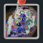 Gustav Klimt - The Virgin Metal Ornament<br><div class="desc">The Virgin / The Maiden - Gustav Klimt,  Oil on Canvas,  1913</div>