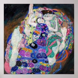 Gustav Klimt - The Virgin Poster