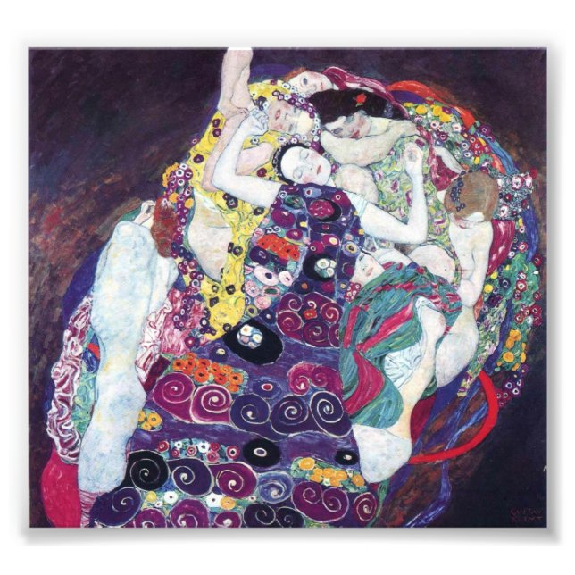 Gustav Klimt The Virgin Print (Front)