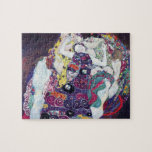 Gustav Klimt The Virgin Puzzle<br><div class="desc">Gustav Klimt The Virgin puzzle. Oil on canvas from 1913. A colourful allegorical work from Klimt’s later period. A great gift for fans of symbolist paining,  art nouveau,  allegorical art,  and Gustav Klimt.</div>