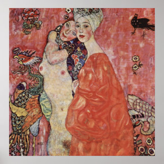 Gustav Klimt - The Women Friends Poster