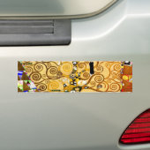 Gustav Klimt Tree of Life Art Nouveau Bumper Sticker (On Car)