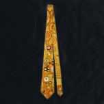 Gustav Klimt Tree of Life: Art Nouveau Symbolist Tie<br><div class="desc">Elevate your space with this iconic masterpiece, Gustav Klimt's "Tree of Life" (from the Stoclet Frieze). This celebrated Art Nouveau artwork captivates with its swirling golden branches, intricate patterns, and symbolic motifs that represent life's journey, connection, and growth. Klimt's signature use of rich, shimmering gold, mosaic-like details, and abstract forms...</div>