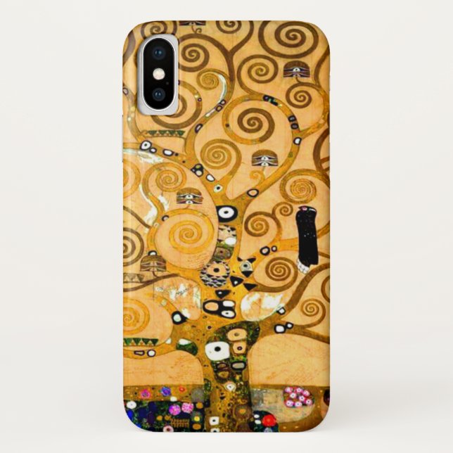 Gustav Klimt Tree of Life Case-Mate iPhone Case (Back)