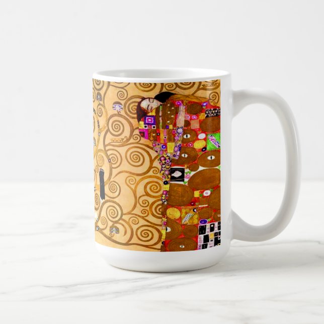 Gustav Klimt Tree of Life Coffee Mug (Right)