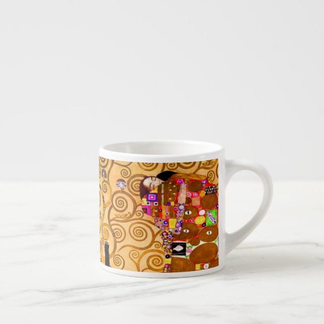Gustav Klimt Tree of Life Espresso Cup (Right)