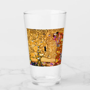 Gustav Klimt Tree of Life Glass