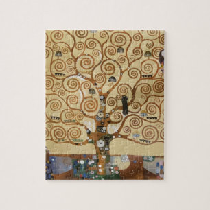 Gustav Klimt Tree Of Life Jigsaw Puzzle