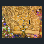 Gustav Klimt Tree of Life Jigsaw Puzzle<br><div class="desc">Puzzle featuring Gustav Klimt’s mural The Tree of Life,  The Stoclet Frieze (1905-1911). It consists of three mosaics: The Expectation,  Knight,  and The Embrace. A beautiful woman,  a golden tree,  and two lovers in an embrace are depicted. A wonderful gift for fans of Art Nouveau and Austrian art.</div>