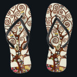 Gustav Klimt, Tree of Life Thongs<br><div class="desc">Gustav Klimt,  Tree of Life</div>