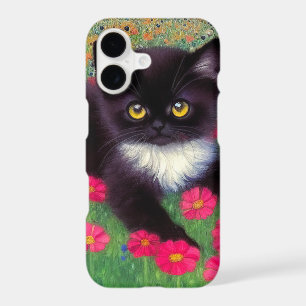 Gustav Klimt Tuxedo Cat