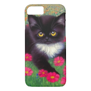 Gustav Klimt Tuxedo Cat iPhone 8/7 Case