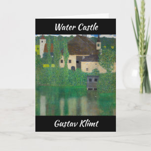Gustav Klimt - Water Castle Card