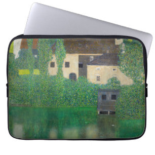 Gustav Klimt - Water Castle Laptop Sleeve