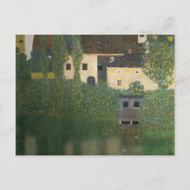 Gustav Klimt- Water Castle Postcard (Front)