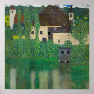 Gustav Klimt - Water Castle Poster