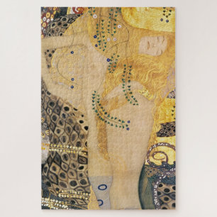 Gustav Klimt - Water Serpents I Jigsaw Puzzle