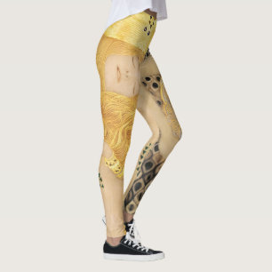 Gustav Klimt - Water Serpents I Leggings