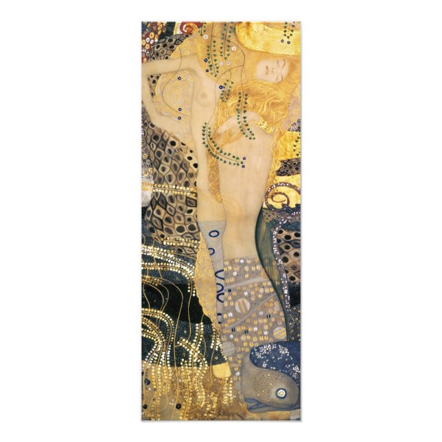 Gustav Klimt - Water Serpents I Photo Print (Front)
