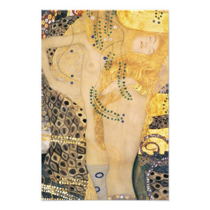 Gustav Klimt - Water Serpents I Photo Print