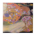 Gustav Klimt - Water Serpents II Ceramic Tile<br><div class="desc">Water Serpents II / Wasserschlangen II - Gustav Klimt,  Oil on canvas,  1904-1907</div>