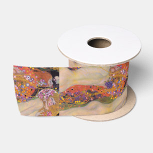 Gustav Klimt , "Water Serpents II (girlfriends)" Satin Ribbon