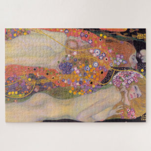 Gustav Klimt - Water Serpents II Jigsaw Puzzle