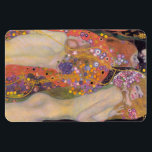 Gustav Klimt - Water Serpents II Magnet<br><div class="desc">Water Serpents II / Wasserschlangen II - Gustav Klimt,  Oil on canvas,  1904-1907</div>
