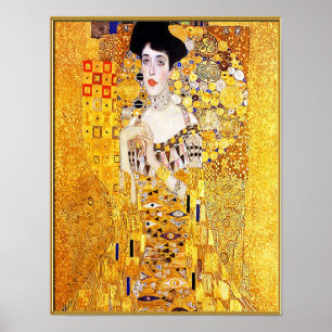 Gustav Klimt - Woman in Gold Poster